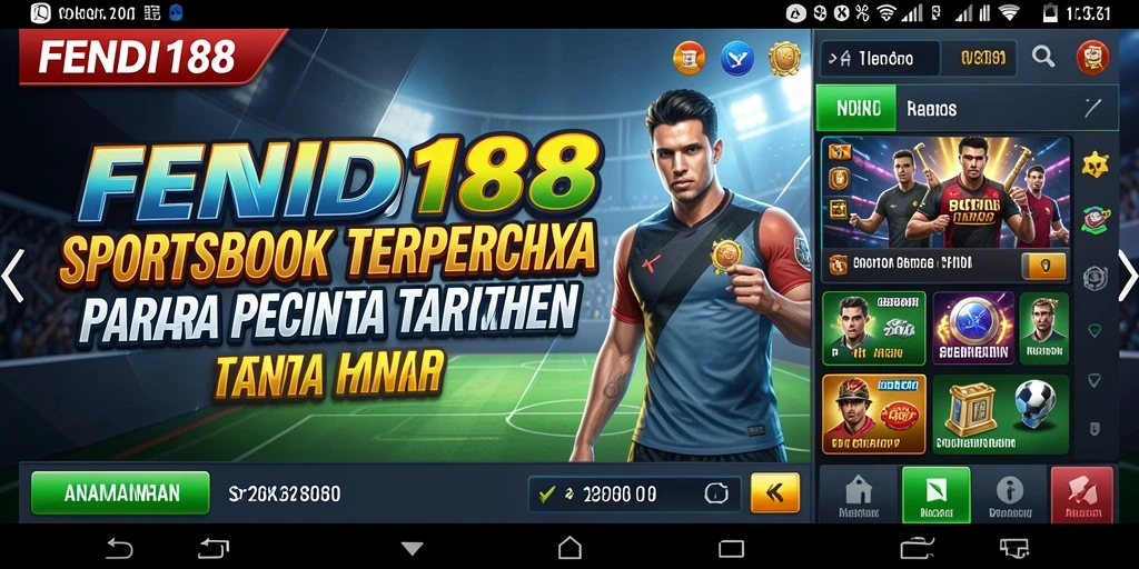 Tampilan gameplay Sportsbook yang menarik di aplikasi FENDI188.