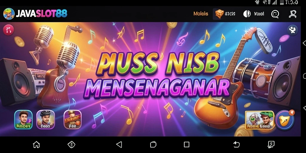 Tampilan gameplay JAVASLOT88 yang penuh warna dan interaktif.
