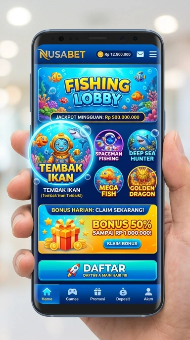 Tampilan antarmuka nusabet yang sederhana dan intuitif.