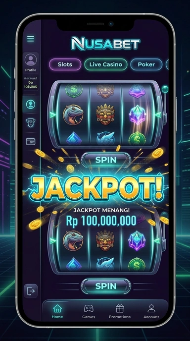 Pengguna dapat menemukan berbagai aplikasi di nusabet dengan mudah.